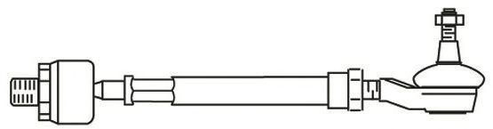 Поперечная рулевая тяга FRAP T/394