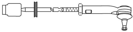 Поперечная рулевая тяга FRAP T/453