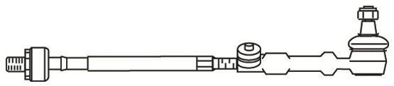 Поперечная рулевая тяга FRAP T/458