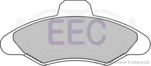 Комплект тормозных колодок, дисковый тормоз EEC BRP0685