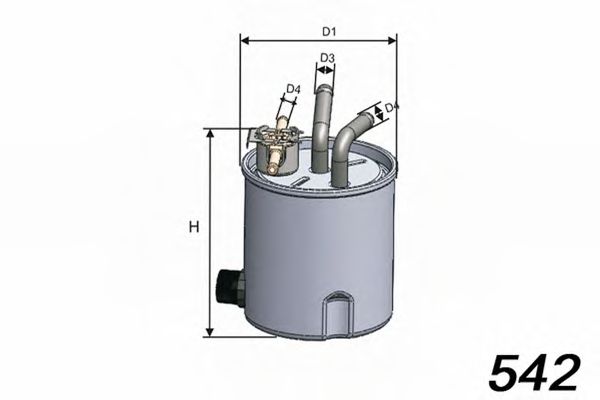 Топливный фильтр MISFAT M330