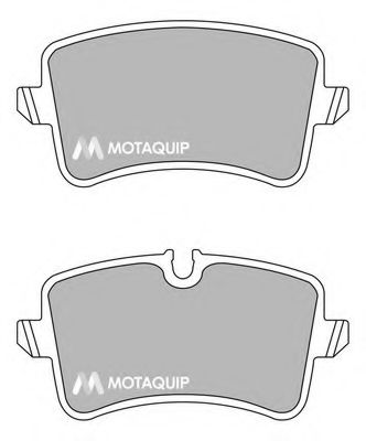 Комплект тормозных колодок, дисковый тормоз MOTAQUIP LVXL1718