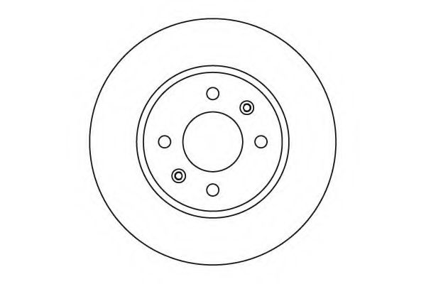 Тормозной диск MOTAQUIP LVBD1136Z