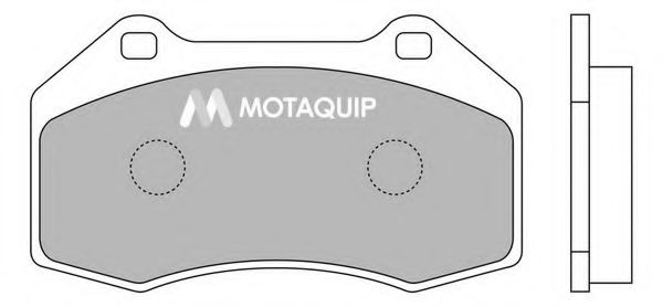 Комплект тормозных колодок, дисковый тормоз MOTAQUIP LVXL1274