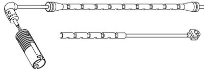 Сигнализатор, износ тормозных колодок CARRAB BRAKE PARTS 8200