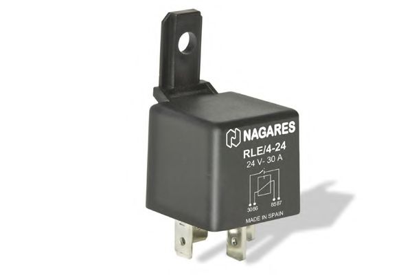 Реле, рабочий ток NAGARES RLE/4-24