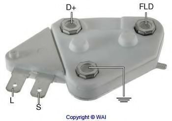 Регулятор генератора WAIglobal D105HD-1