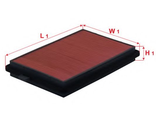 Воздушный фильтр SAKURA  Automotive A-1615