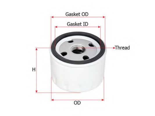 Масляный фильтр SAKURA  Automotive C-62370