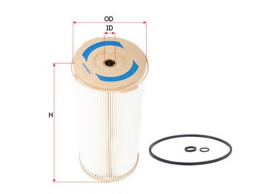 Топливный фильтр SAKURA  Automotive SF-1912-10
