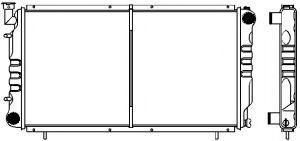 Радиатор, охлаждение двигателя SAKURA  Automotive 1421-0208