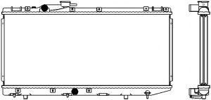 Радиатор, охлаждение двигателя SAKURA  Automotive 2462-1002