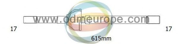 Приводной вал ODM-MULTIPARTS 18-263010