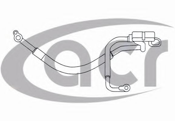 Трубопровод высокого / низкого давления, кондиционер ACR 119221