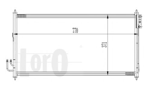 Конденсатор, кондиционер LORO 035-016-0022