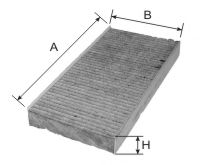 Фильтр, воздух во внутренном пространстве GOODWILL AG 279 CFC