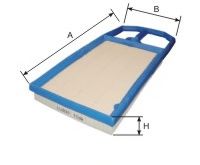 Воздушный фильтр OSSCA 2333