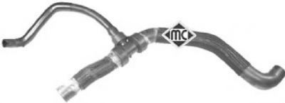 Шланг радиатора Metalcaucho 09255
