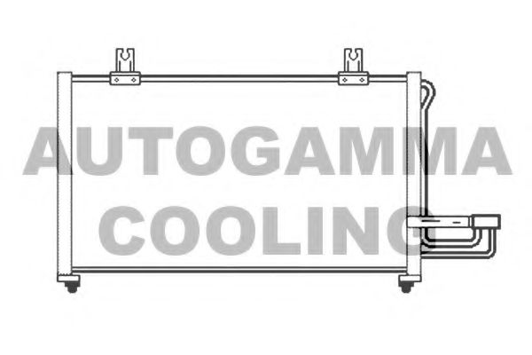 Конденсатор, кондиционер AUTOGAMMA 102557