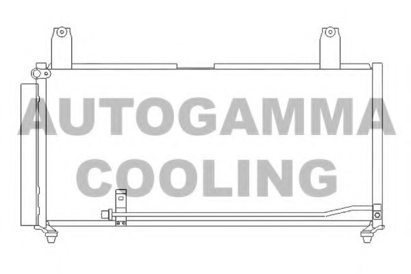 Конденсатор, кондиционер AUTOGAMMA 105406
