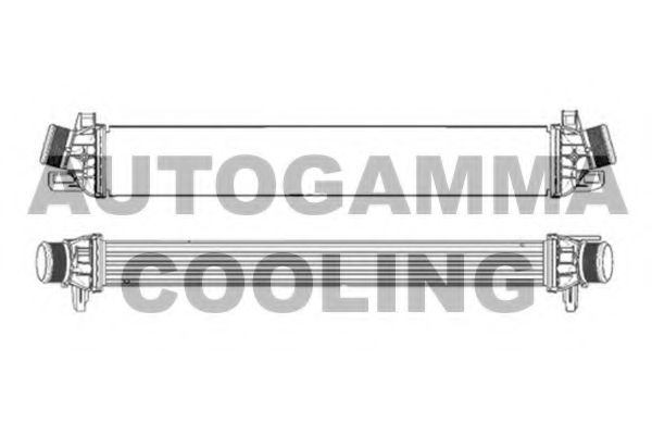 Интеркулер AUTOGAMMA 105641