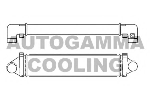 Интеркулер AUTOGAMMA 107481