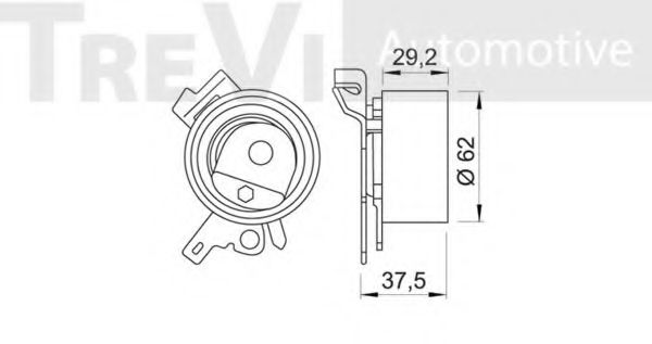 Натяжной ролик, ремень ГРМ HK S229