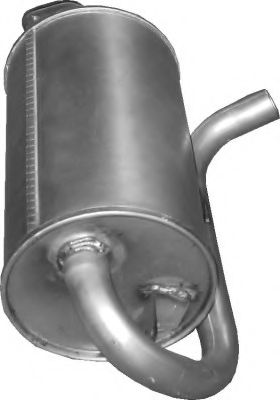 Глушитель выхлопных газов конечный POLMO 2641