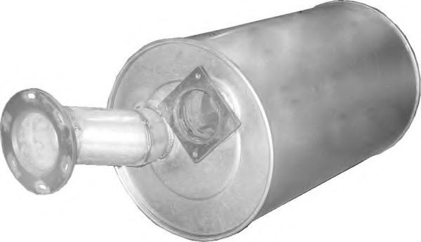 Глушитель выхлопных газов конечный POLMO 79.07