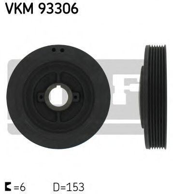 Ременный шкив, коленчатый вал SKF VKM 93306