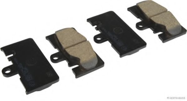 Комплект тормозных колодок, дисковый тормоз HERTH+BUSS JAKOPARTS J3612029