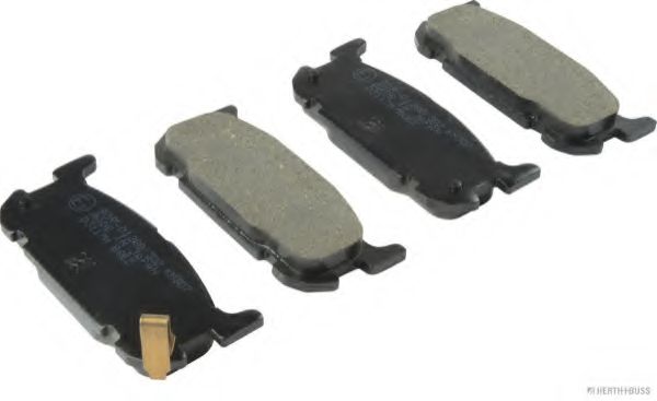 Комплект тормозных колодок, дисковый тормоз HERTH+BUSS JAKOPARTS J3613015