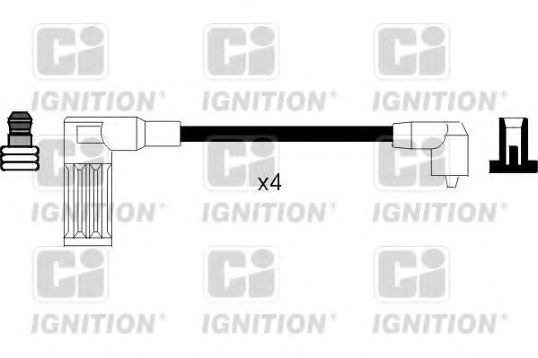 Комплект проводов зажигания QUINTON HAZELL XC377