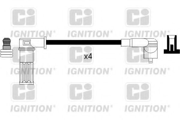 Комплект проводов зажигания QUINTON HAZELL XC551