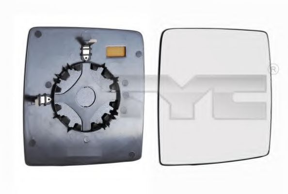Зеркальное стекло, наружное зеркало TYC 325-0057-1
