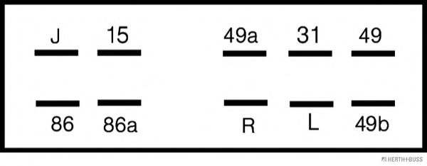Прерыватель указателей поворота STRIBEL 892700