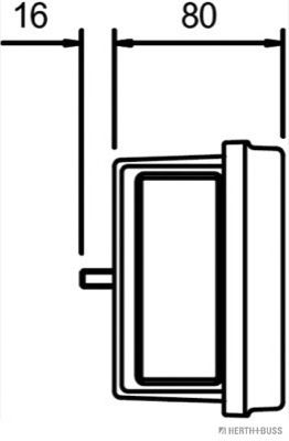 Задний фонарь; Задний фонарь DT 224402
