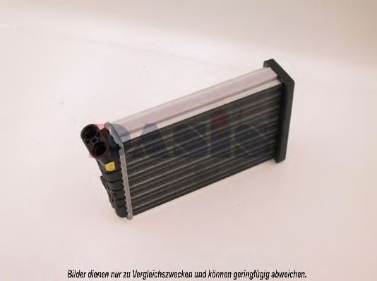 Теплообменник, отопление салона AKS DASIS OL6196