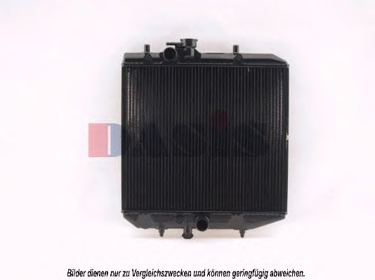 Радиатор, охлаждение двигателя AKS DASIS 1222208