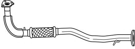 Труба выхлопного газа AKS DASIS SG73112