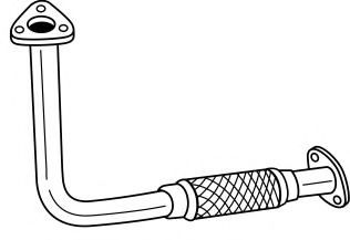 Труба выхлопного газа AKS DASIS SG74108
