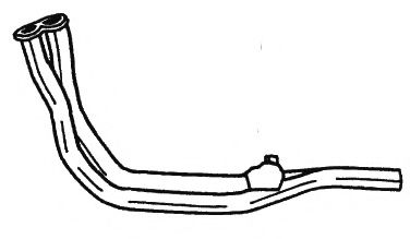 Труба выхлопного газа AKS DASIS SG60102