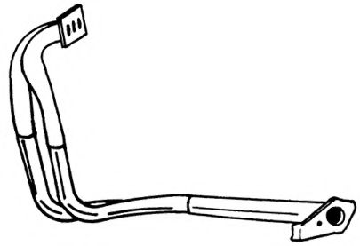 Труба выхлопного газа AKS DASIS SG40129