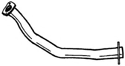 Труба выхлопного газа AKS DASIS SG37100