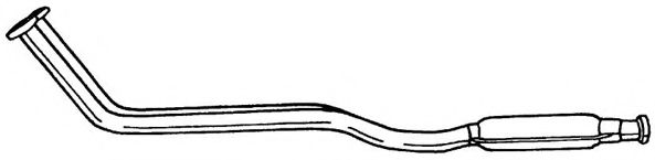 Труба выхлопного газа AKS DASIS SG35139