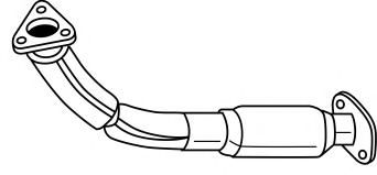 Труба выхлопного газа AKS DASIS SG34138