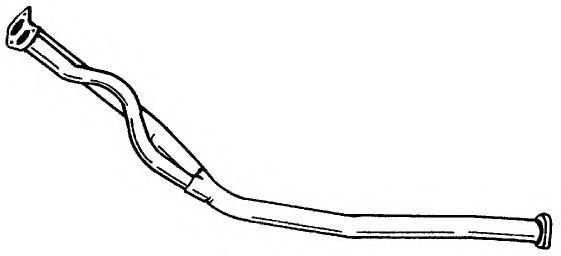 Труба выхлопного газа AKS DASIS SG25125