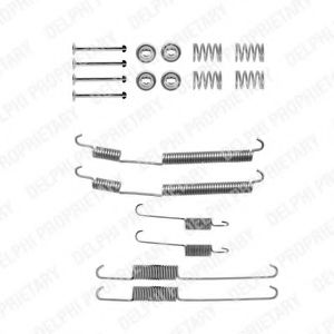 Комплектующие, тормозная колодка DELPHI LY1230