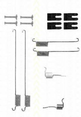 Комплектующие, тормозная колодка TRISCAN 8105 172467