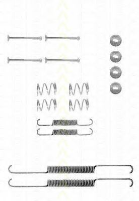 Комплектующие, тормозная колодка OEMparts 1605772